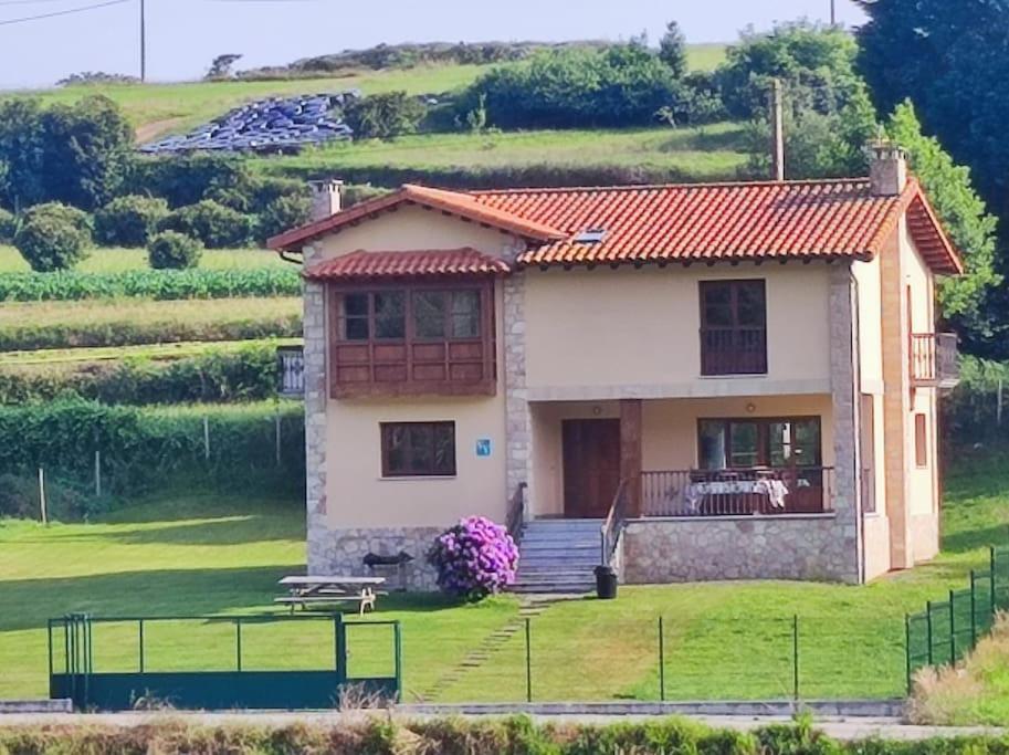 Casa Manuela Llanes Asturias. Villa Pendueles Exteriör bild
